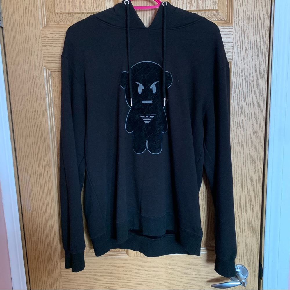 Armani Manga Bear Hoodie
